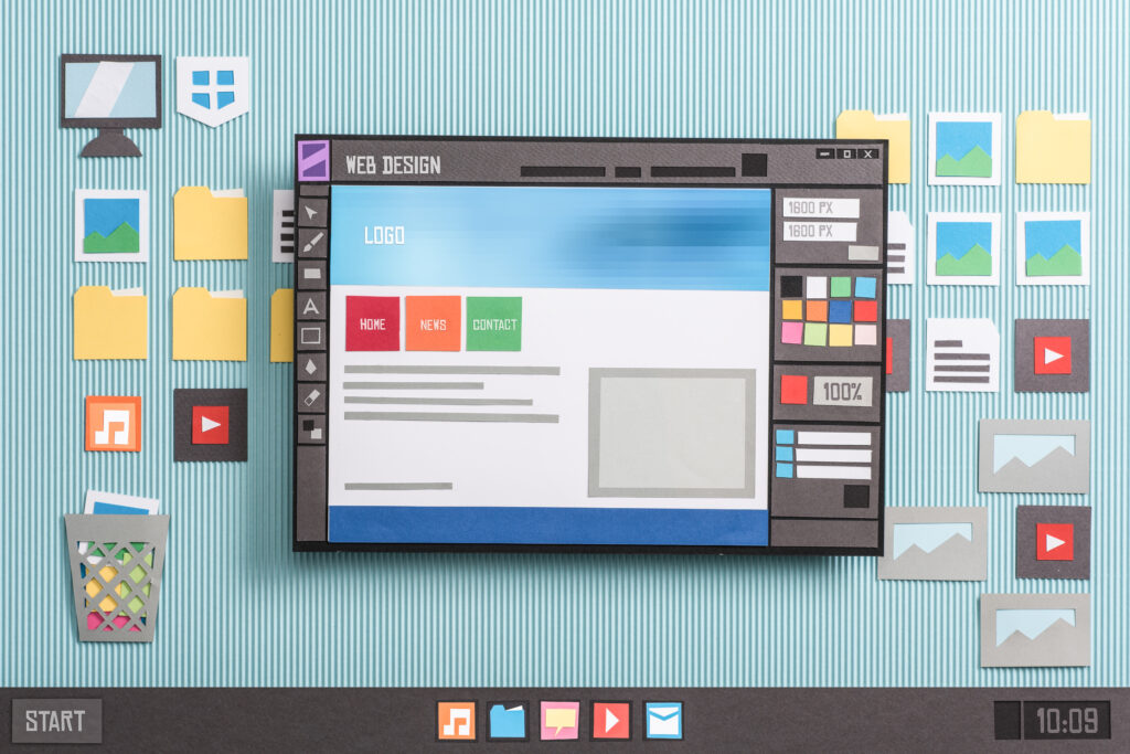 Website design software